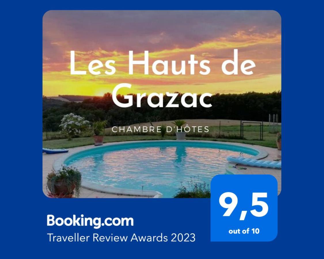 Les Hauts De Grazac, Chambres Et Tables D'Hotes Grazac  Bagian luar foto